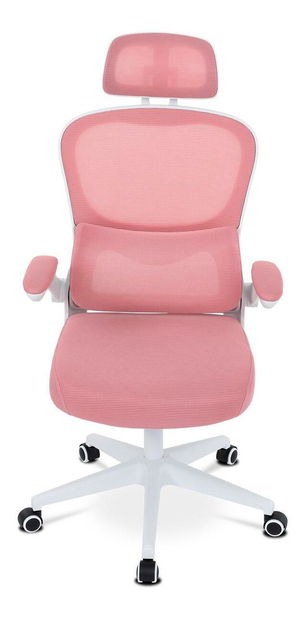 Uredska fotelja Kurtinaitis (ružičasta)