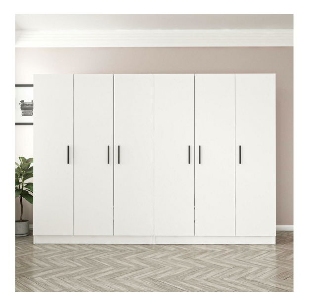 Dulap de haine Kalia 3807 (Alb)