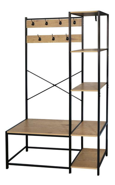 Cuier Bardy (negru + stejar)