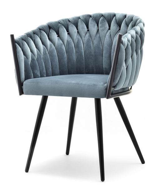 Blagovaonska stolica Radio (siva + crna)