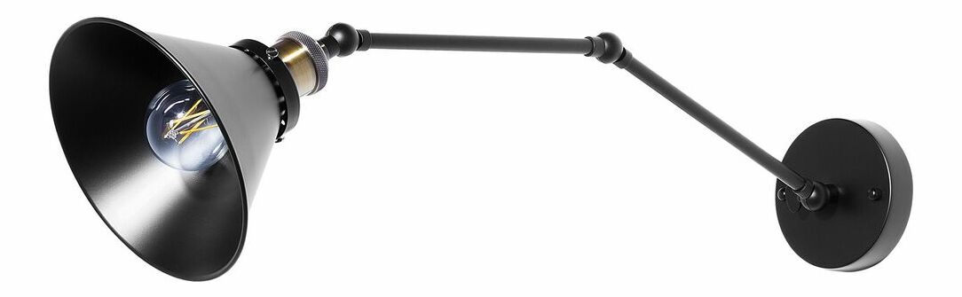 Fali lámpa szett (2 db.) NARIVA (fém) (fekete)