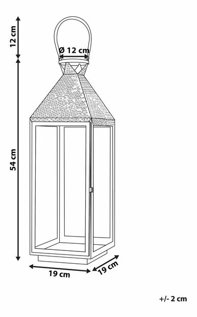Sfeșnic Blanca (negru)
