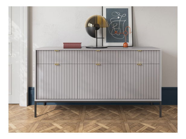 Komoda Mijano MKSZ104 (sivá) *výpredaj