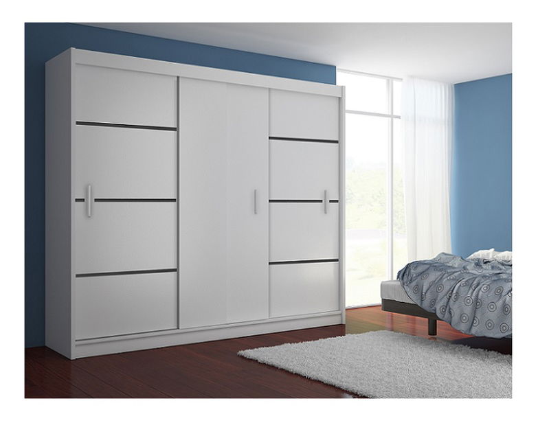 Dulap de haine Magnet 250 (Alb + negru) *vânzare