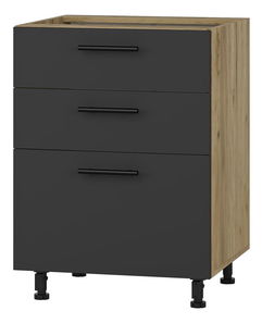 Dolná kuchynská skrinka Verlene 60/82 (antracit)