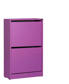 Ormarić za obuću Tosina 2 (ljubičasta)