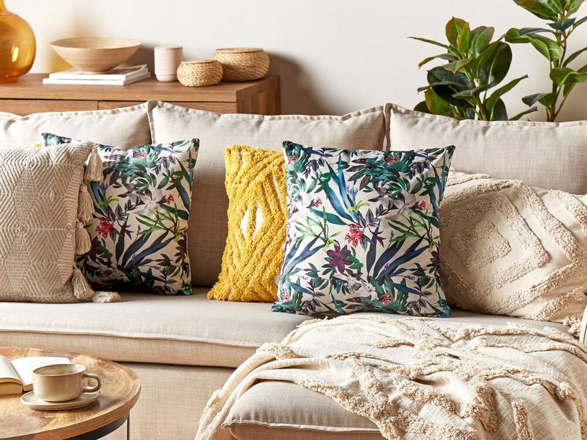 Set 2 ukrasna jastuka 45 x 45 cm Gaster (zelena)