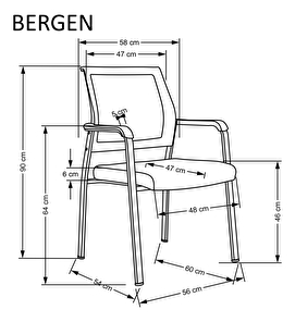 Irodai szék  Bergenia