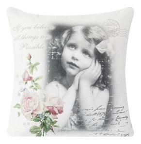 Pernă decorativă 45X45 cm Girl (maro) (1 buc)