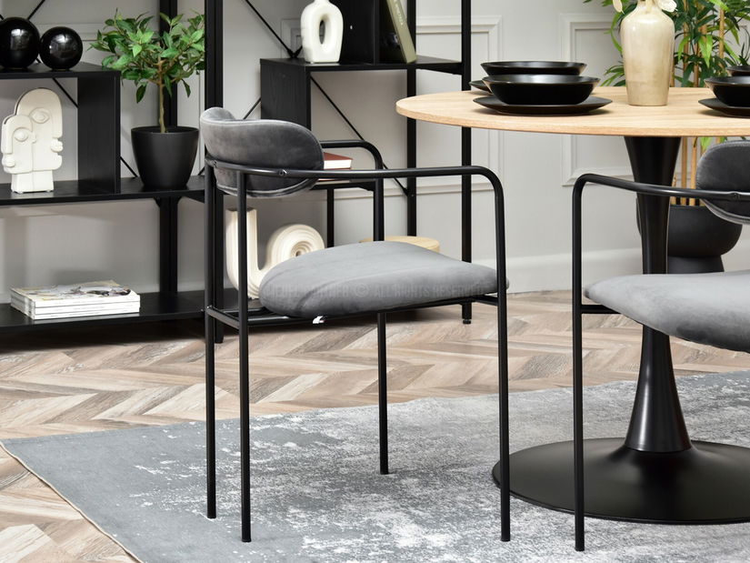 Stolica Magnus (grafit + crna)