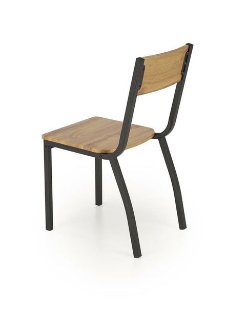 Blagovaonski set Miltony (natural + crna) (za 4 osobe)