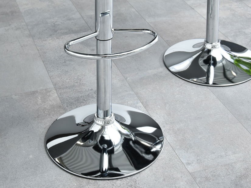 Stolička Huhu (čierna + chrómová)