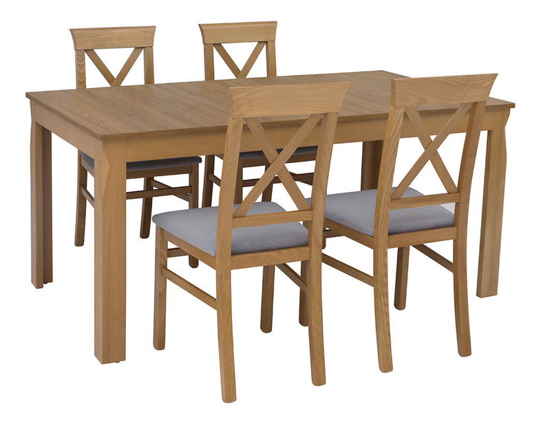 Jedálenský stôl BRW Bergen STO/160 (pre 6 až 8 osôb)