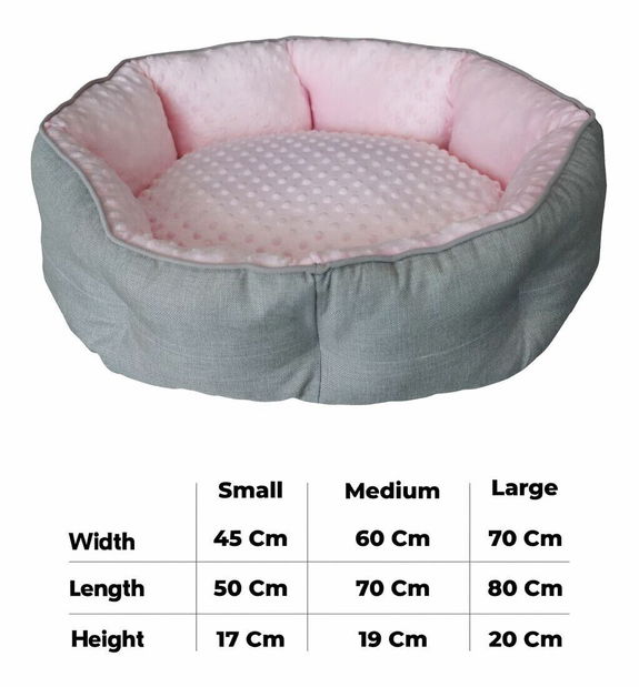 Peliešok pre domáce zviera Princi (ružová)