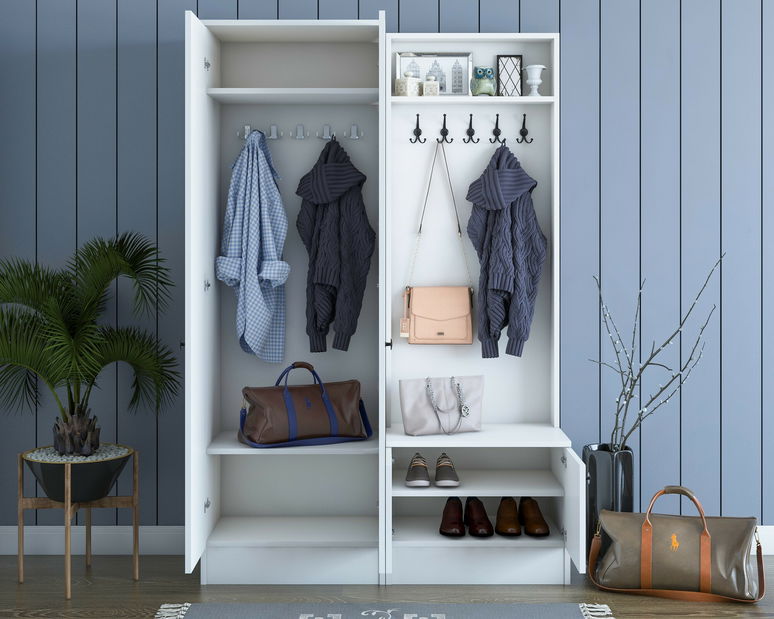 Mobilier hol Maui M5 (alb)