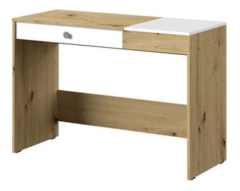Fésülködőasztal Seraphina 12 (artisan tölgy + fehér + szürke)