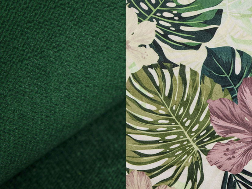 Rohová sedačka Misrin (zelená) (P)