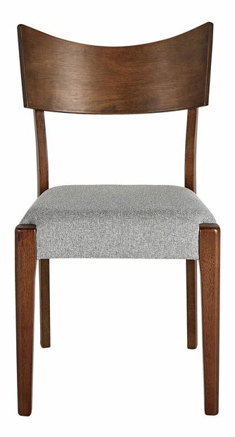 Set 2 ks jedálenských stoličiek Emery (tmavé drevo)