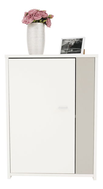 Mobilier living Gerra (alb + gri)