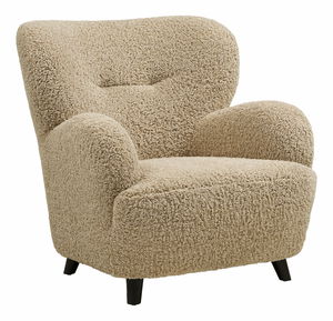 Kreslo Lsadelia (svetlohnedá)