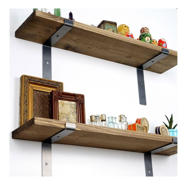 Set 2buc. polițe Dupone 3 (nuc + negru) 