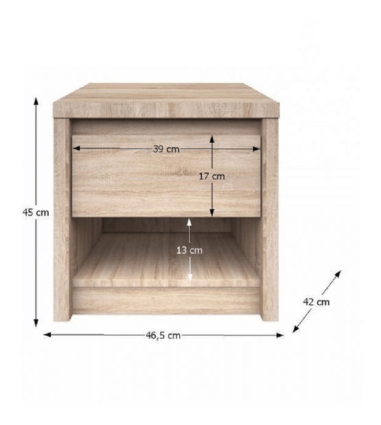 Noptieră Rihana Typ 13