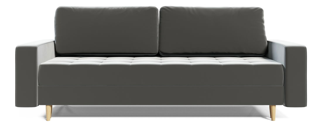 Kétszemélyes kanapé Primrose (világosszürke)