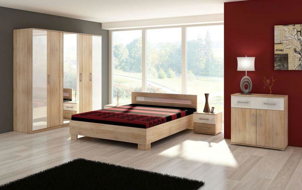 Manželská posteľ 180 cm Tango 2 BP