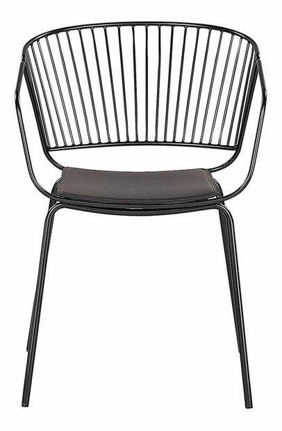 Set 2 buc. scaune de sufragerie RAGOR (negru)