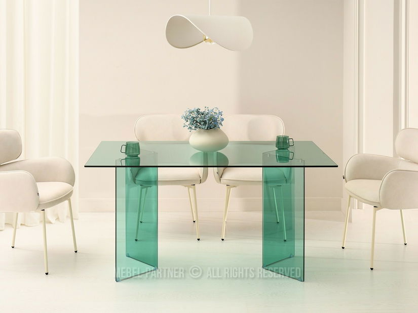 Masă sufragerie Fernandez (verde)