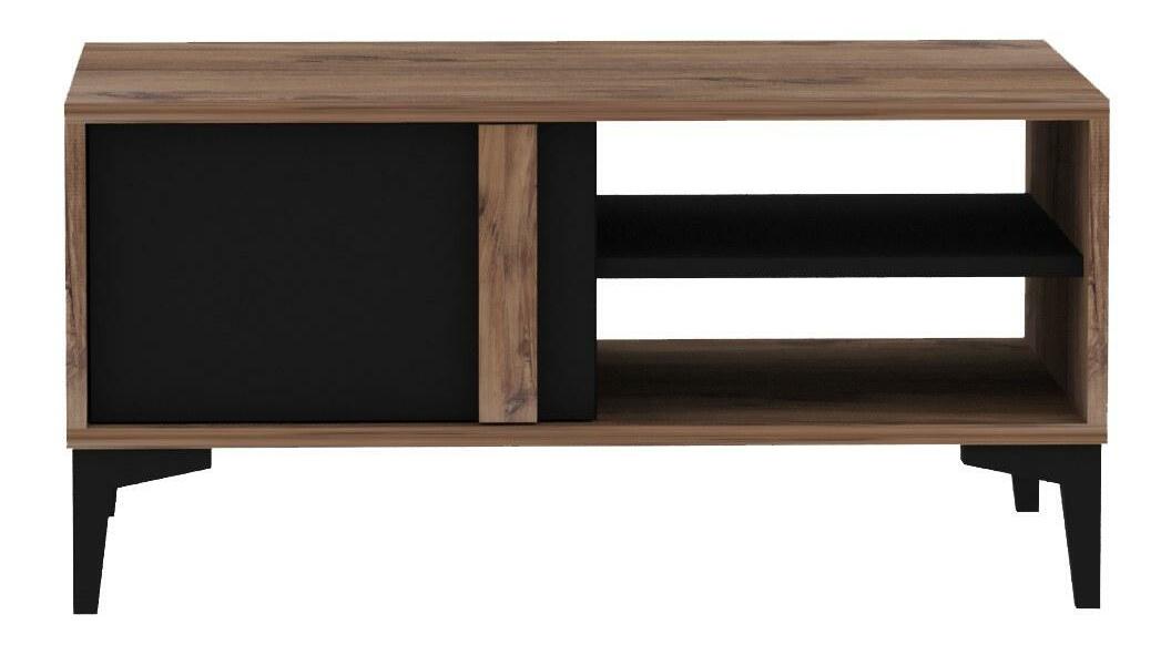 Set mobilier living Laciko (pin atlantic + antracit)