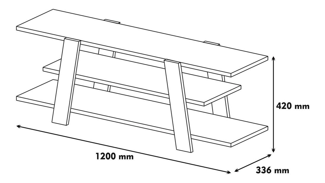 TV stolić/ormarić Flawer