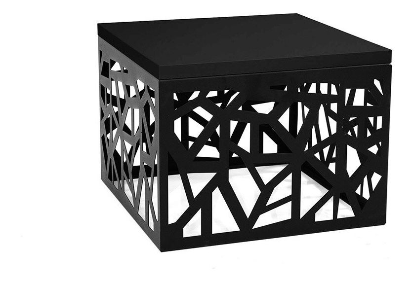 Măsuță de cafea Martyr (negru + negru lucios)