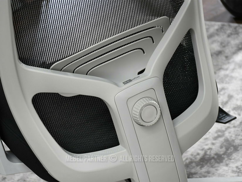 Fotoliu de birou Largindo (negru + gri)