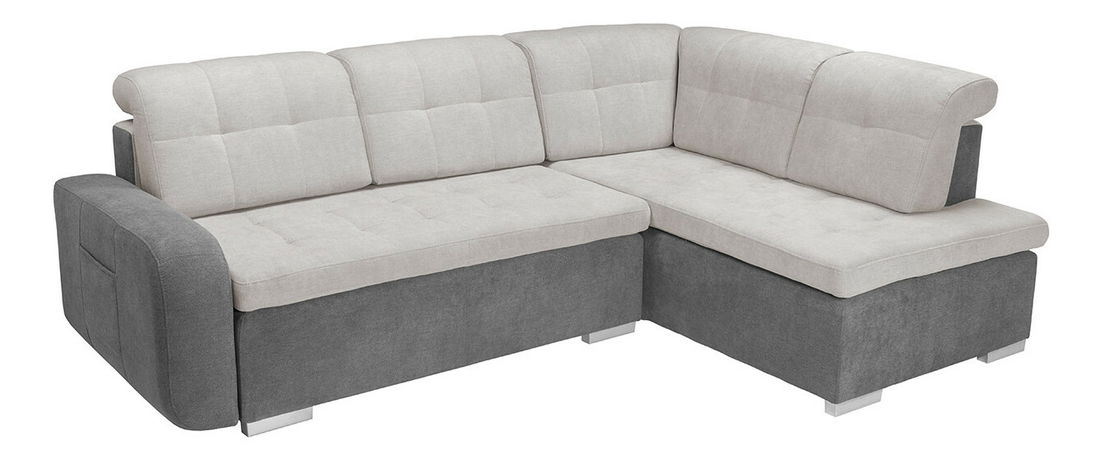 Rohová sedačka BRW Davos Lux 3DL (tmavosivá) (P)