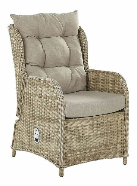 Set pentru grădină POZZO (bej) (pentru 2 persoane)