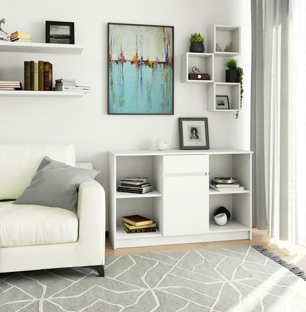 Komód Briar (fehér)