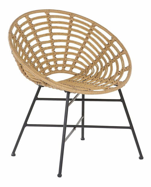 Set 2 buc. scaune de grădină Acta (natural)