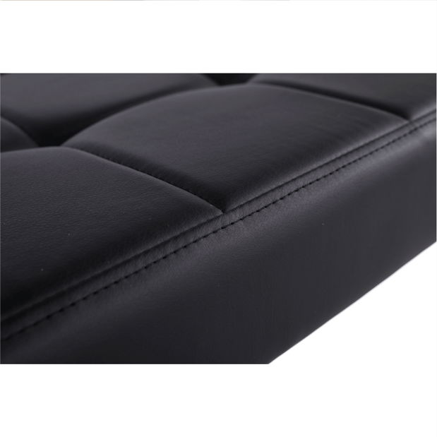 Lavica Briallen (čierna + chróm)