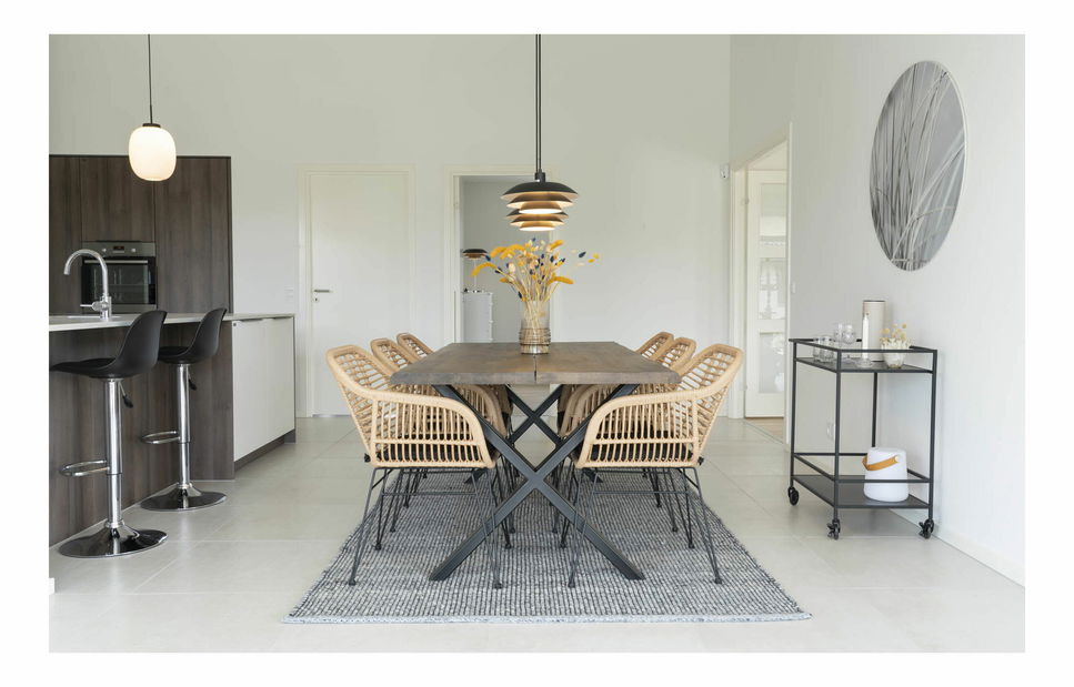 Záhradná stolička Tinselia 1 (prírodná)