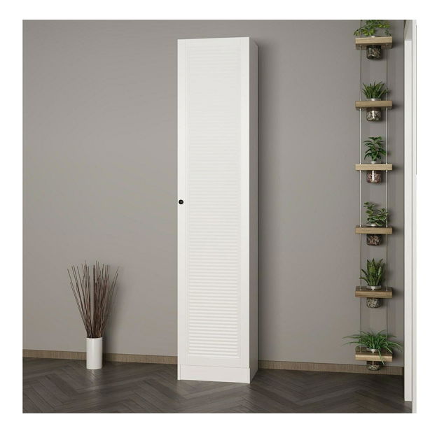 Policová skriňa Nemake 24 (biela) 