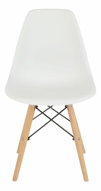 Scaun de sufragerie (4 buc.) Cisi 3 (alb) *vânzare stoc