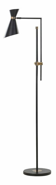 Stojanová lampa Melza (čierna)