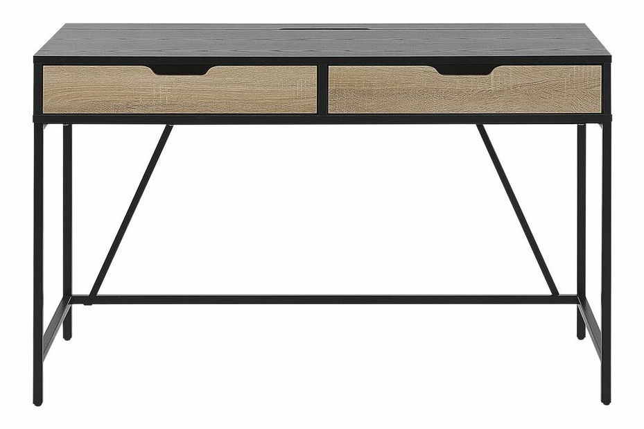 PC stolić JANDARA (svijetlo drvo + crna)