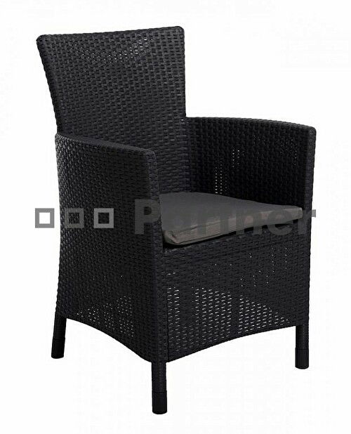 Záhradný nábytok Havana Balcony antracit (Umelý ratan)