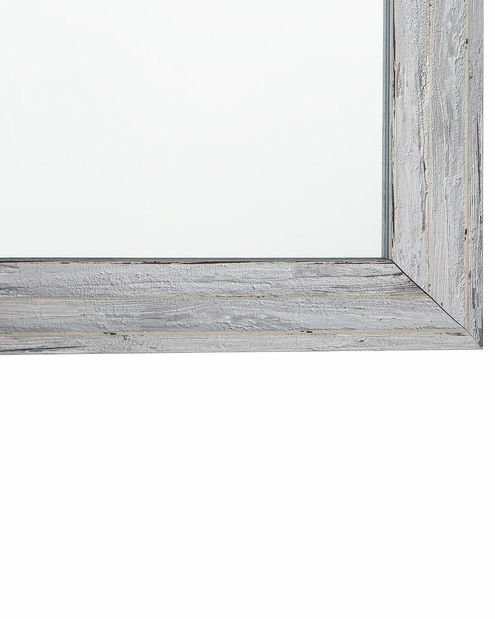 Nástenné zrkadlo Benson (biela)