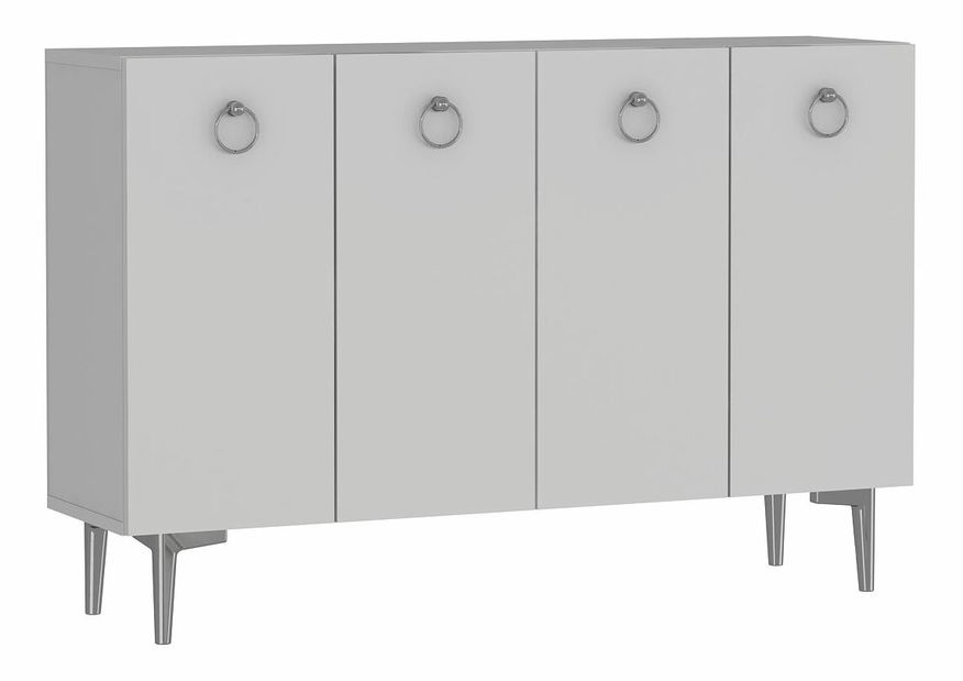 Skrinka Efia (biela + strieborná)