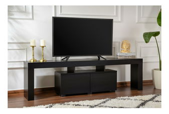 TV asztal/szekrény Endlava (fekete)