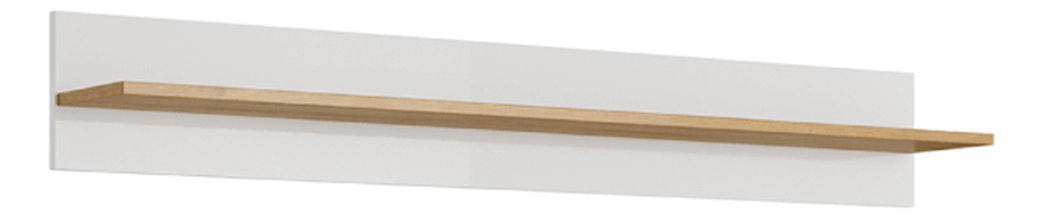 Polica Cethos (bijela + hrast grandson + bijeli sjaj)