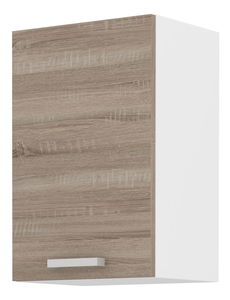 Gornji kuhinjski ormarić- Domton 40 G 60 (bijela + hrast sonoma tartuf)